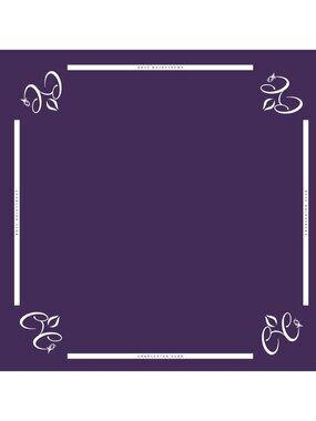 Mah Jongg Mat- Purple